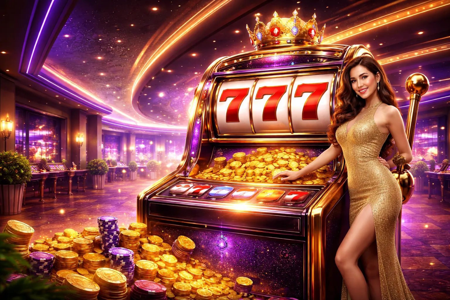Chơi slot trên di động